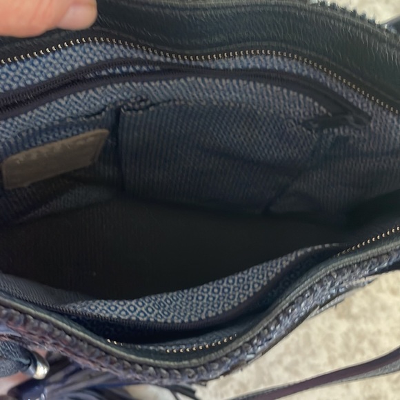 Brighton Blue Straw Tote - Picture 3 of 4